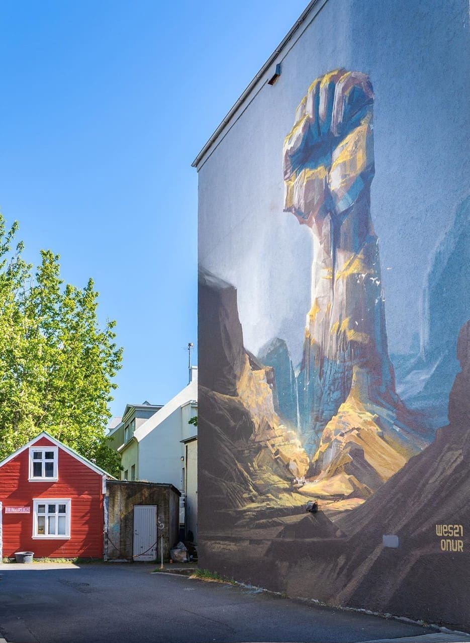 Street Art in Downtown Reykjavik