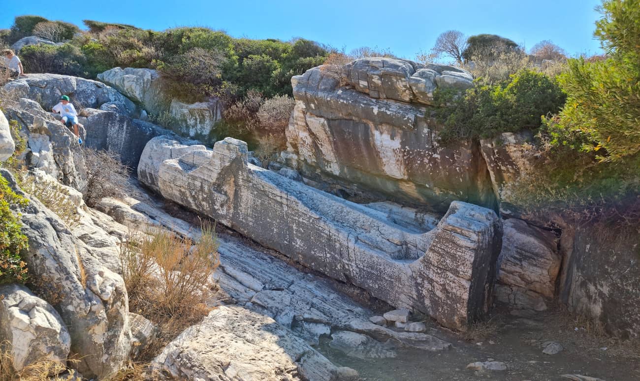 Apollonas Kouros Naxos