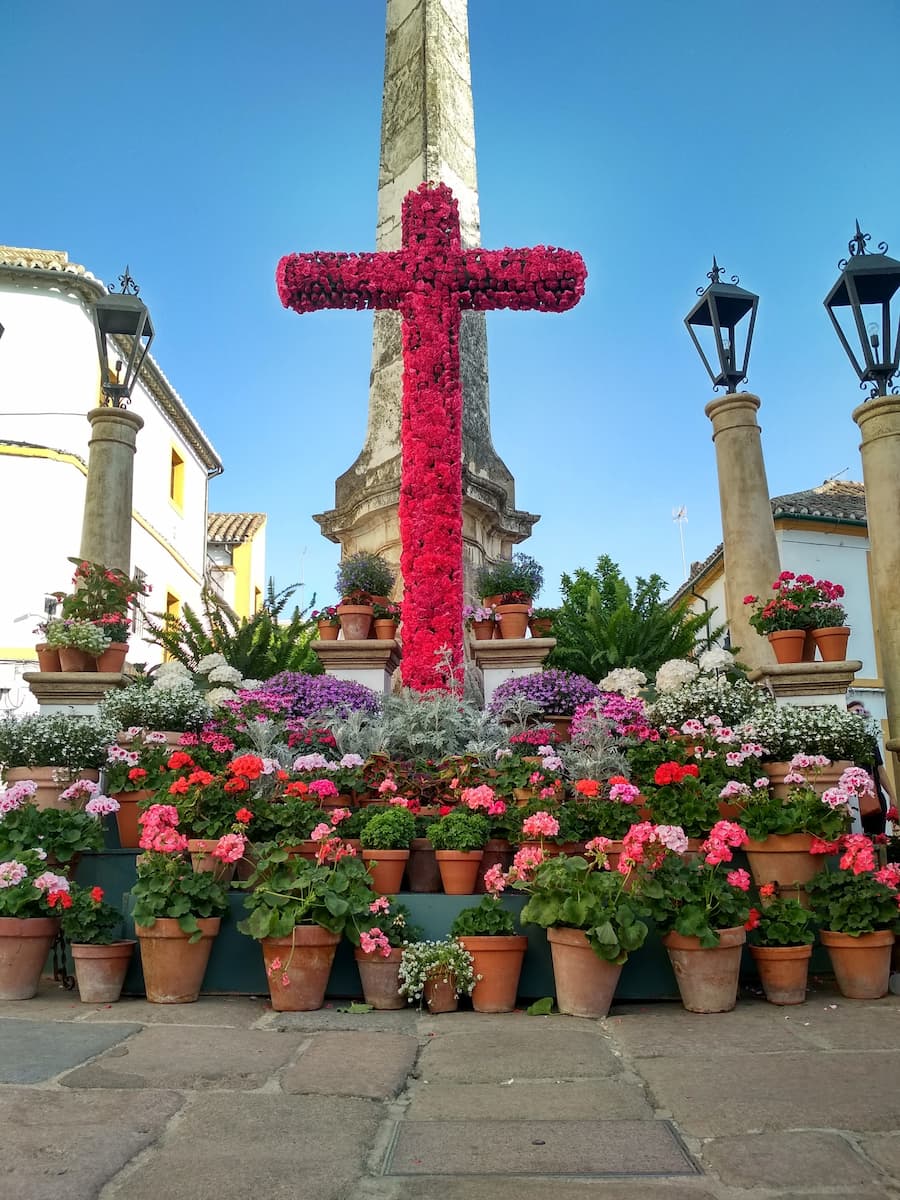 Cross of Flowers Plaza de la Corredera