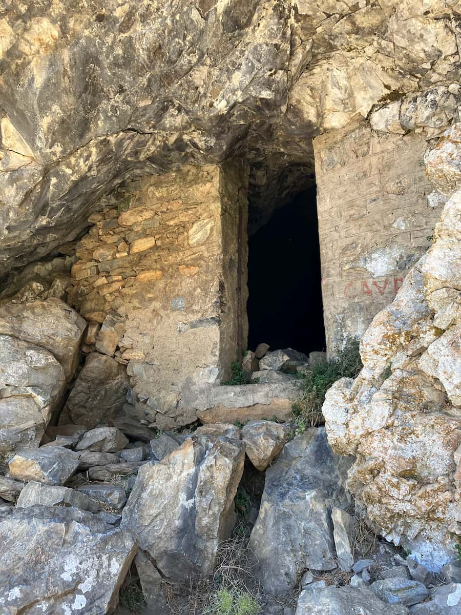 Zeus' Childhood Cave Naxos