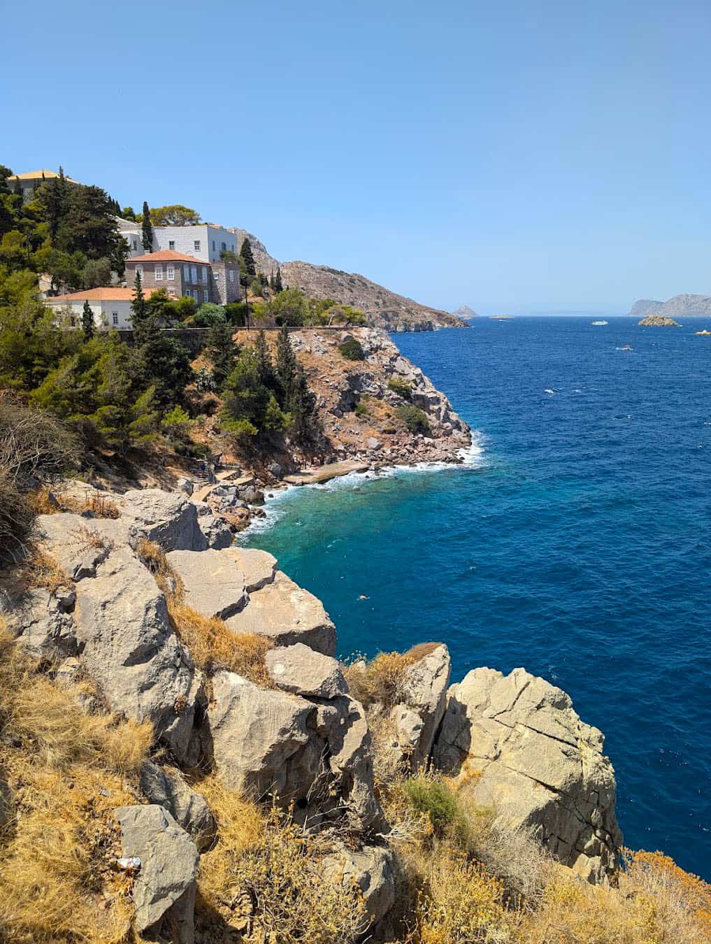 Island of Hydra Panoramic View, Athens
