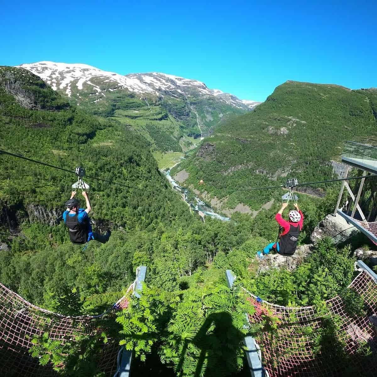 Flåm Zipline, Norway