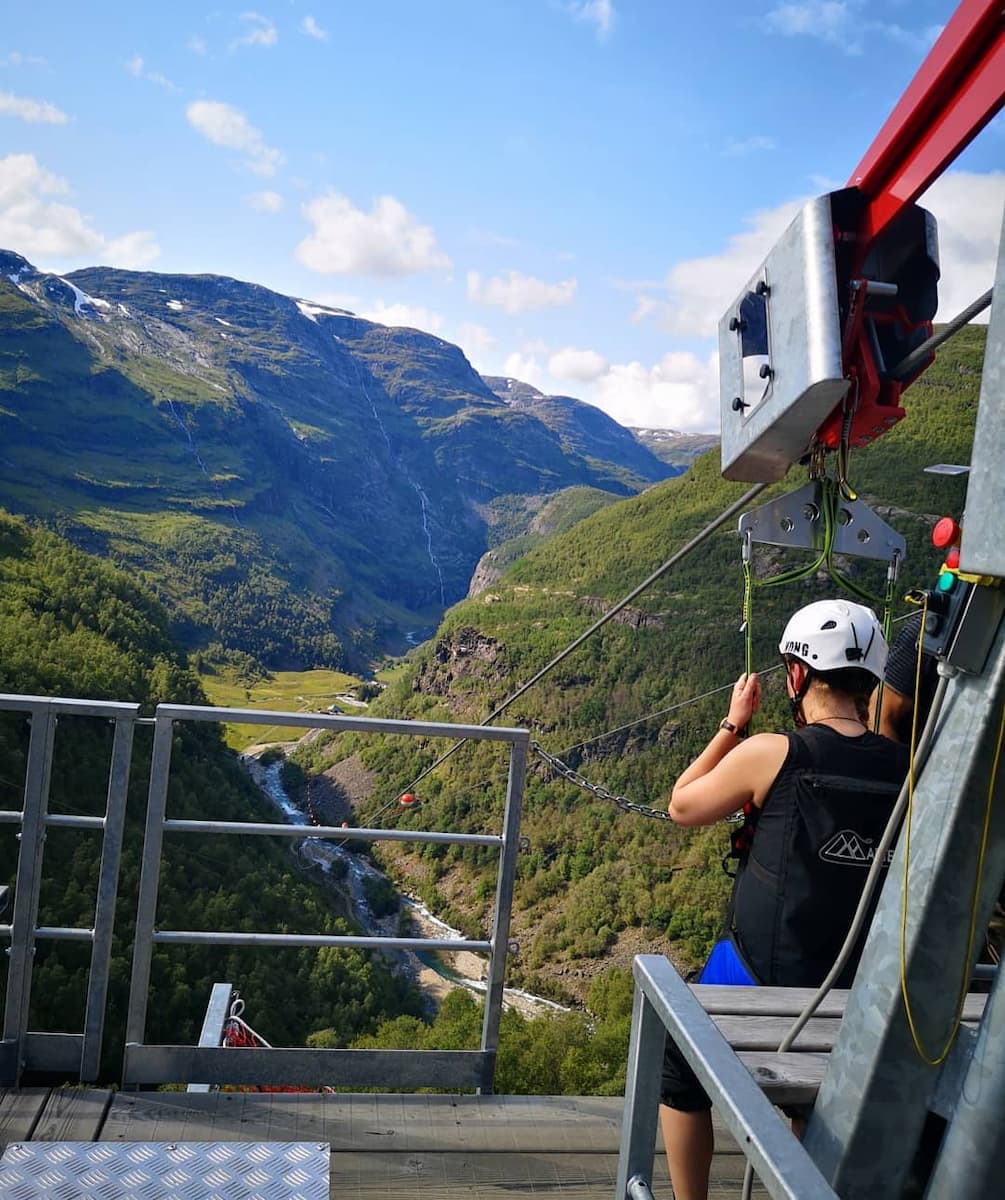 Flåm Zipline, Norway