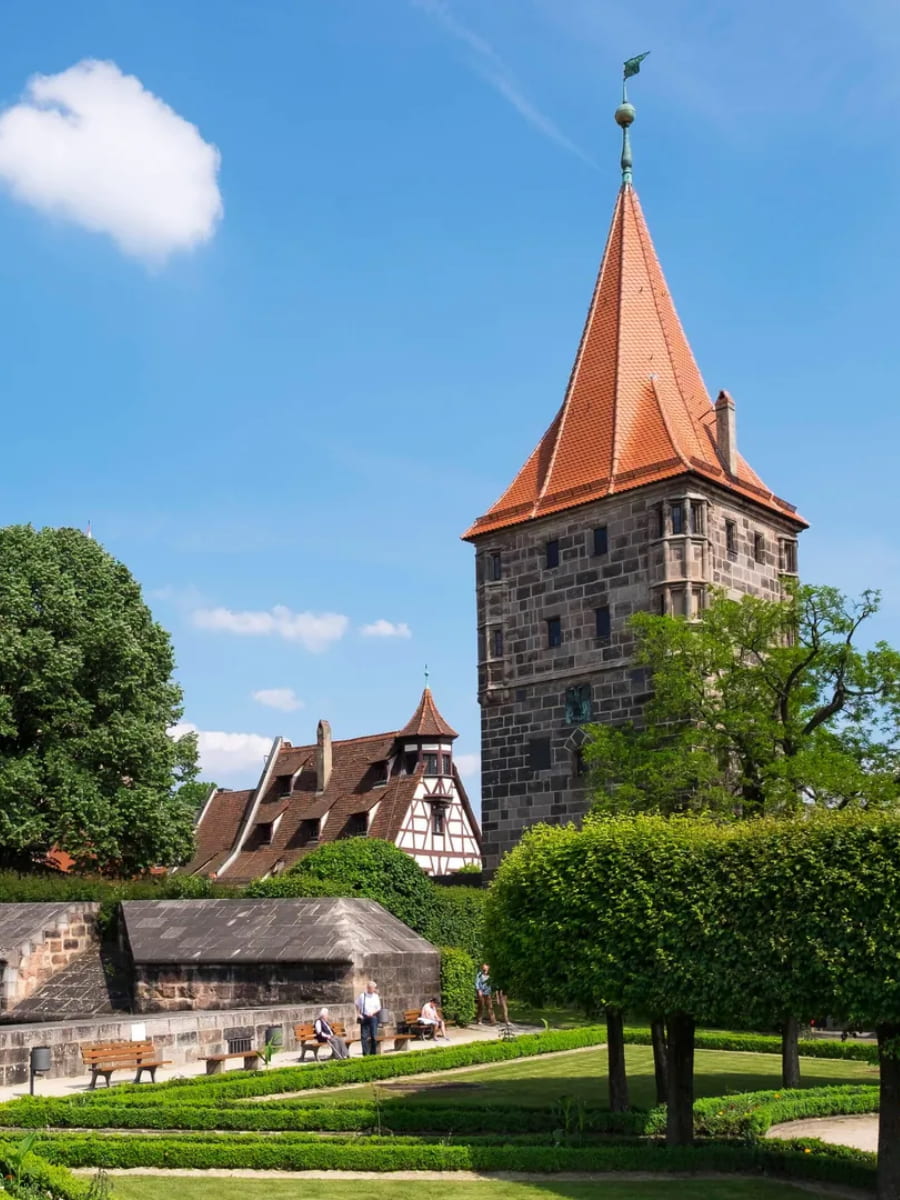 Burggarten, Rothenburg