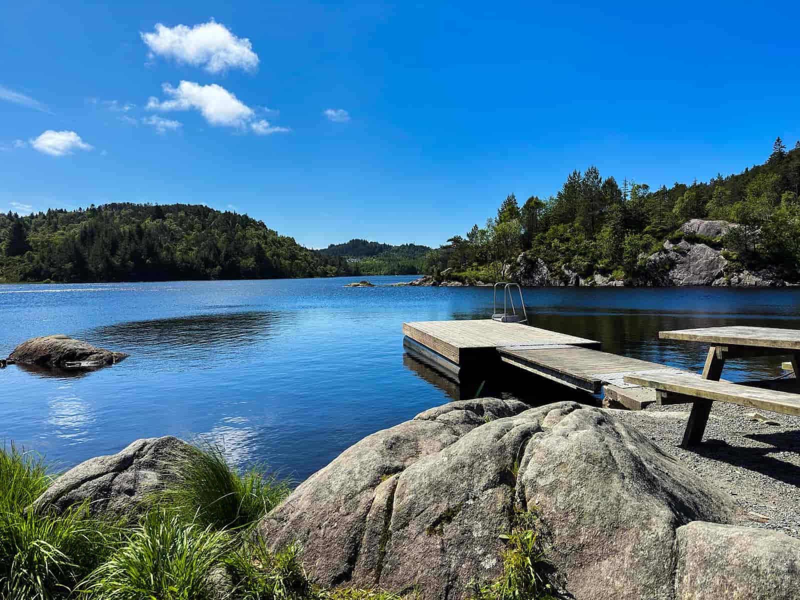 Eivindsvatnet lake, Norway