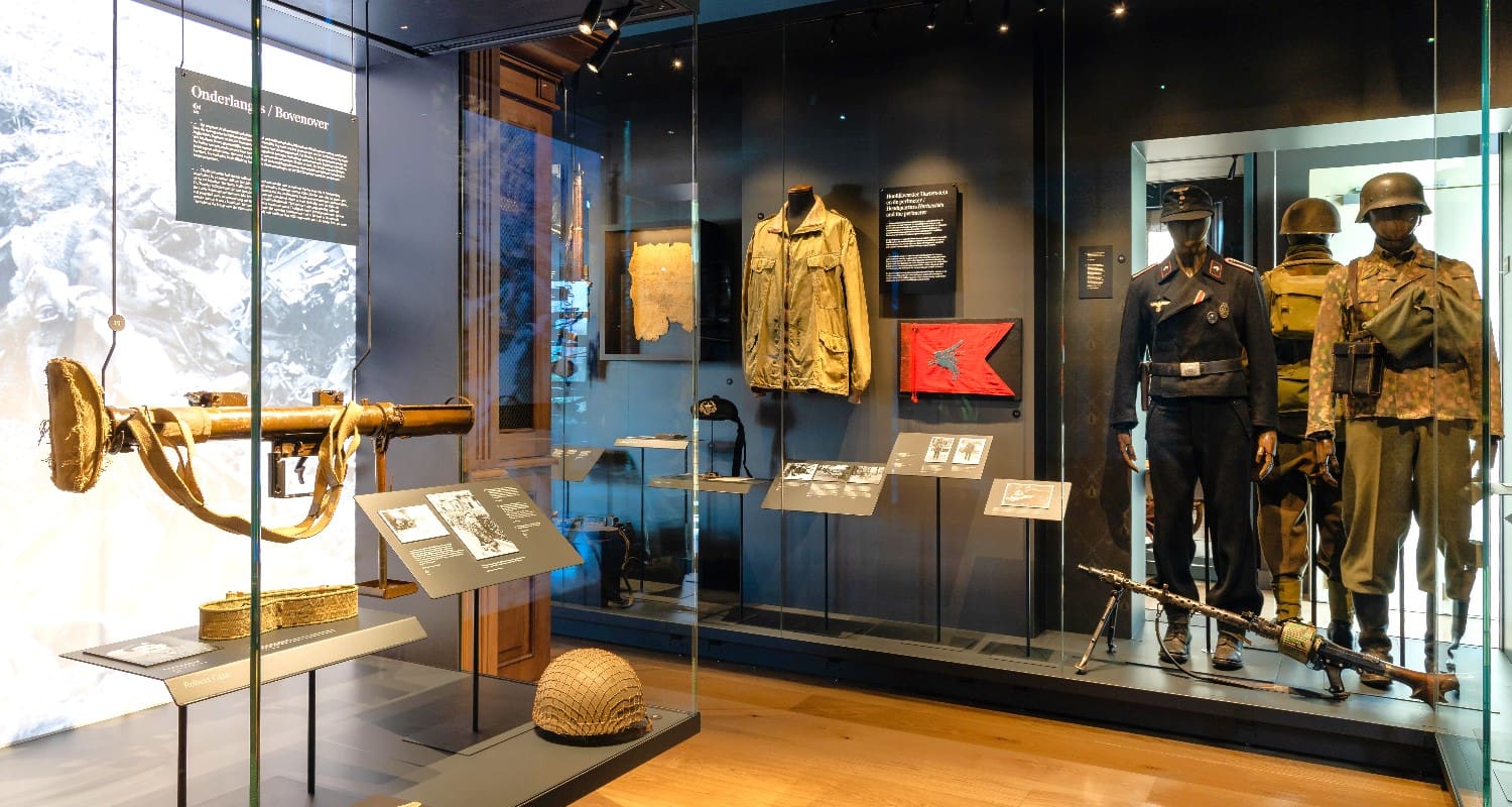 Exhibition in Airborne Museum at Hartenstein, Arnhem