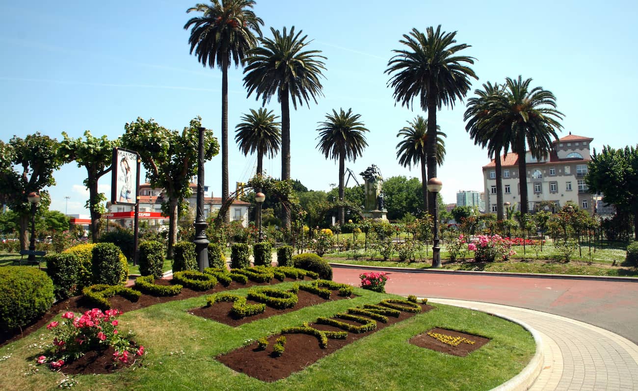 Gardens of Méndez Núñez, La Coruna