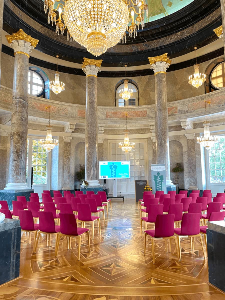 Inside the Biebrich Palace, Wiesbaden