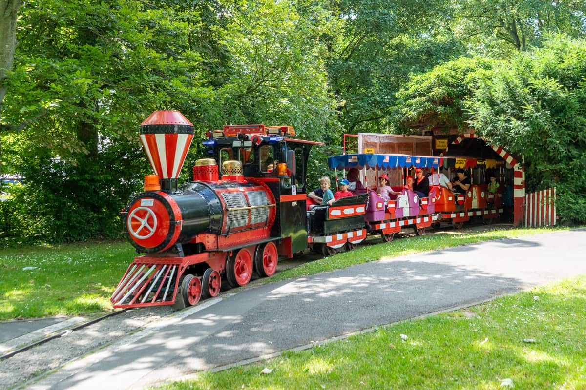 Mini Train, Volkspark, Mainz