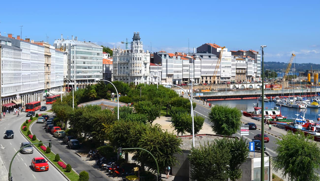 Paseo Marítimo, La Coruna