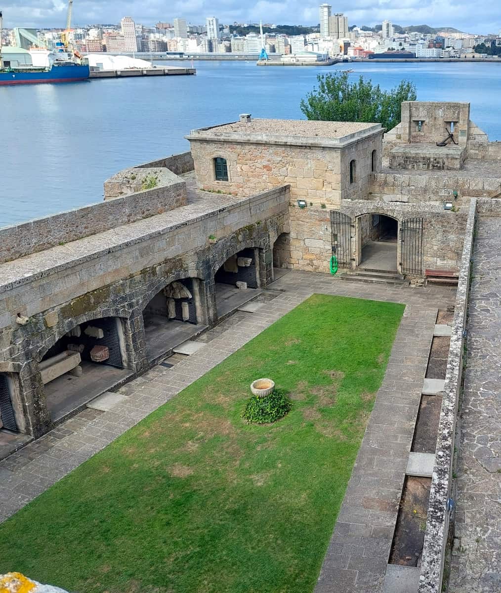 San Antón Castle, La Coruna