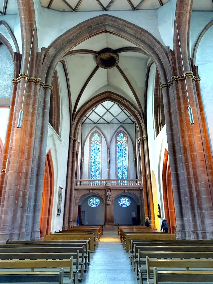 Inside of St. Stephen’s Church, Mainz