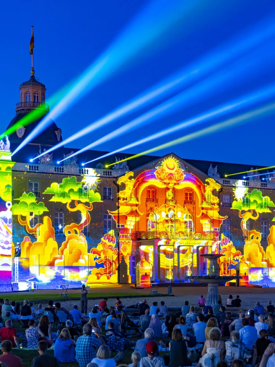 The Karlsruhe Light Festival, Karlsruhe