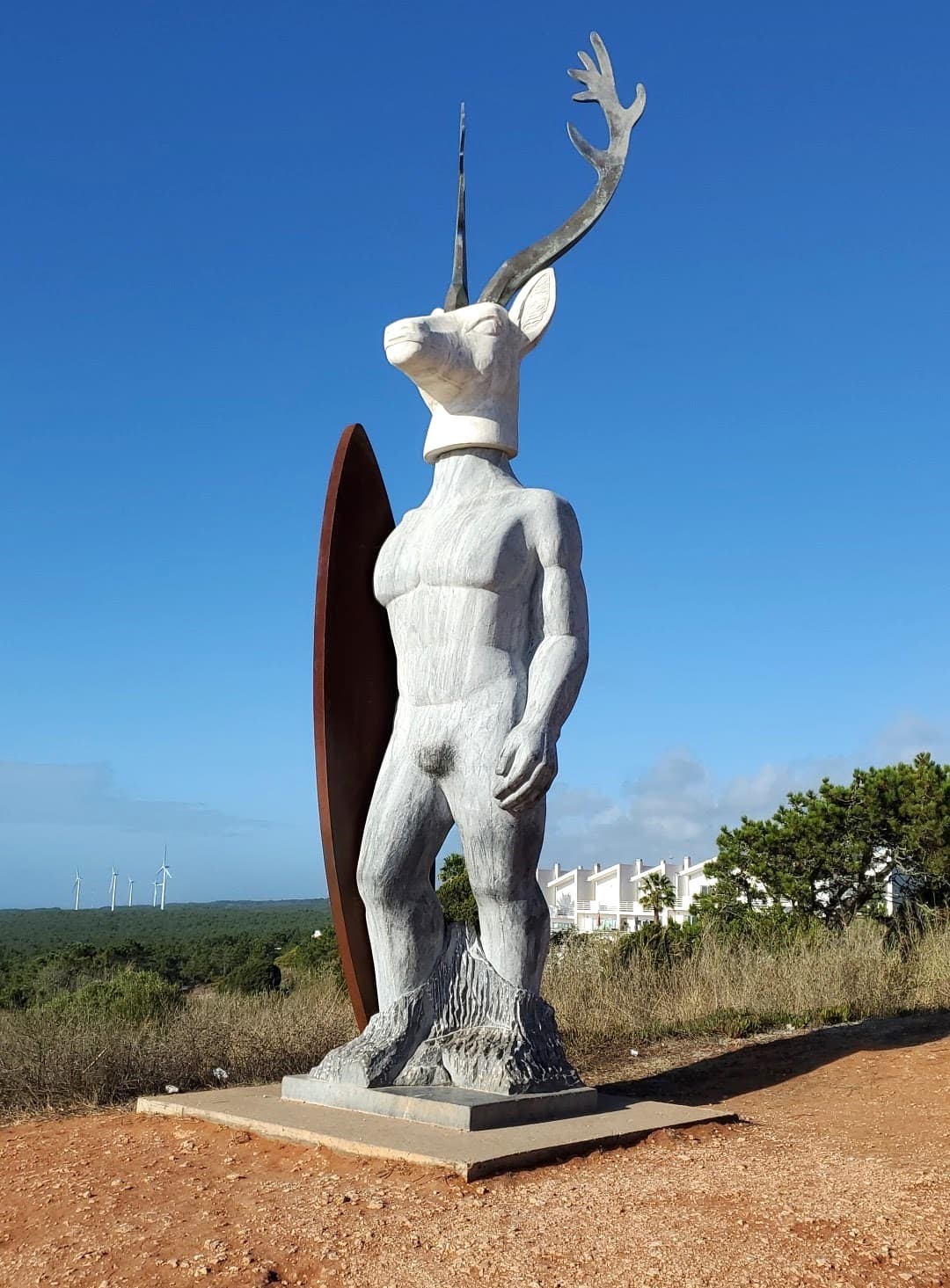 Veado Sculpture, Nazare