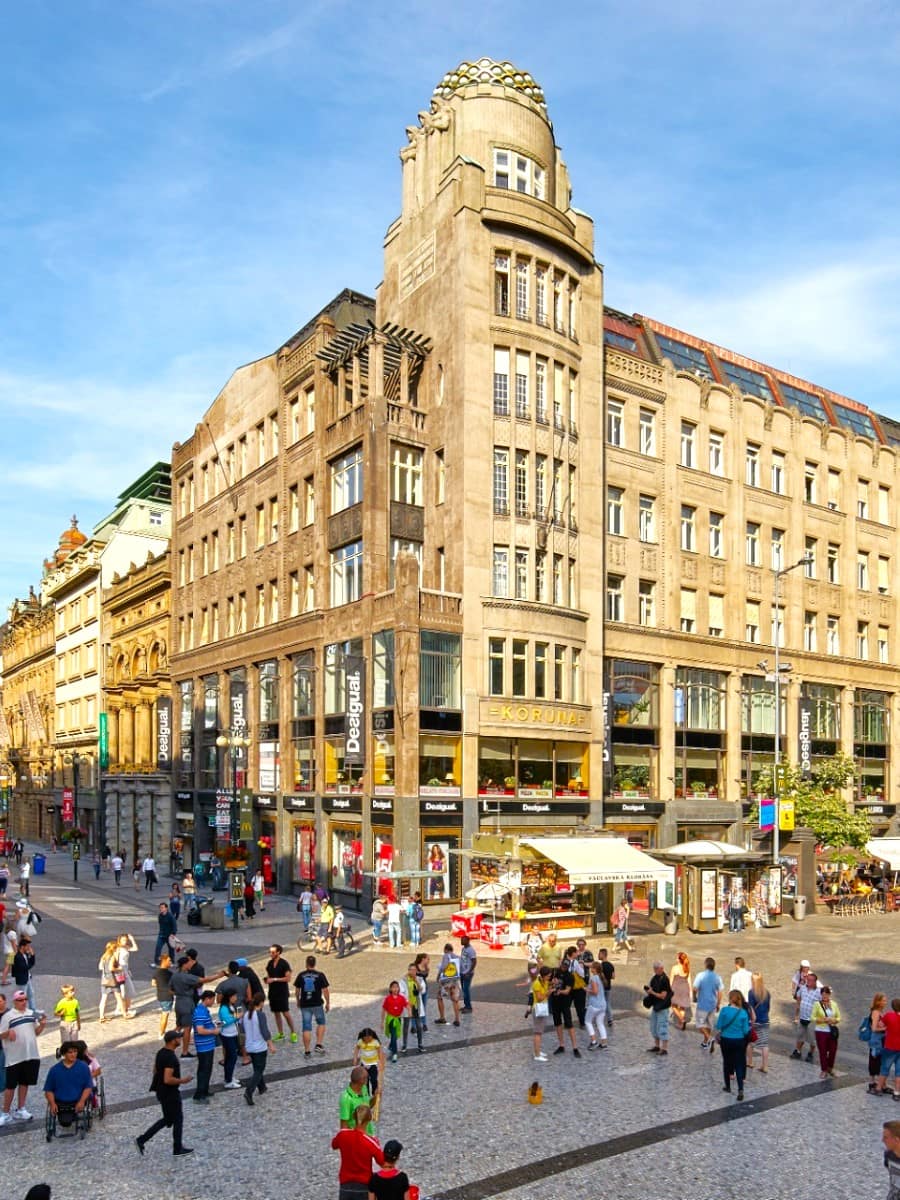 Wenceslas Square, Prague