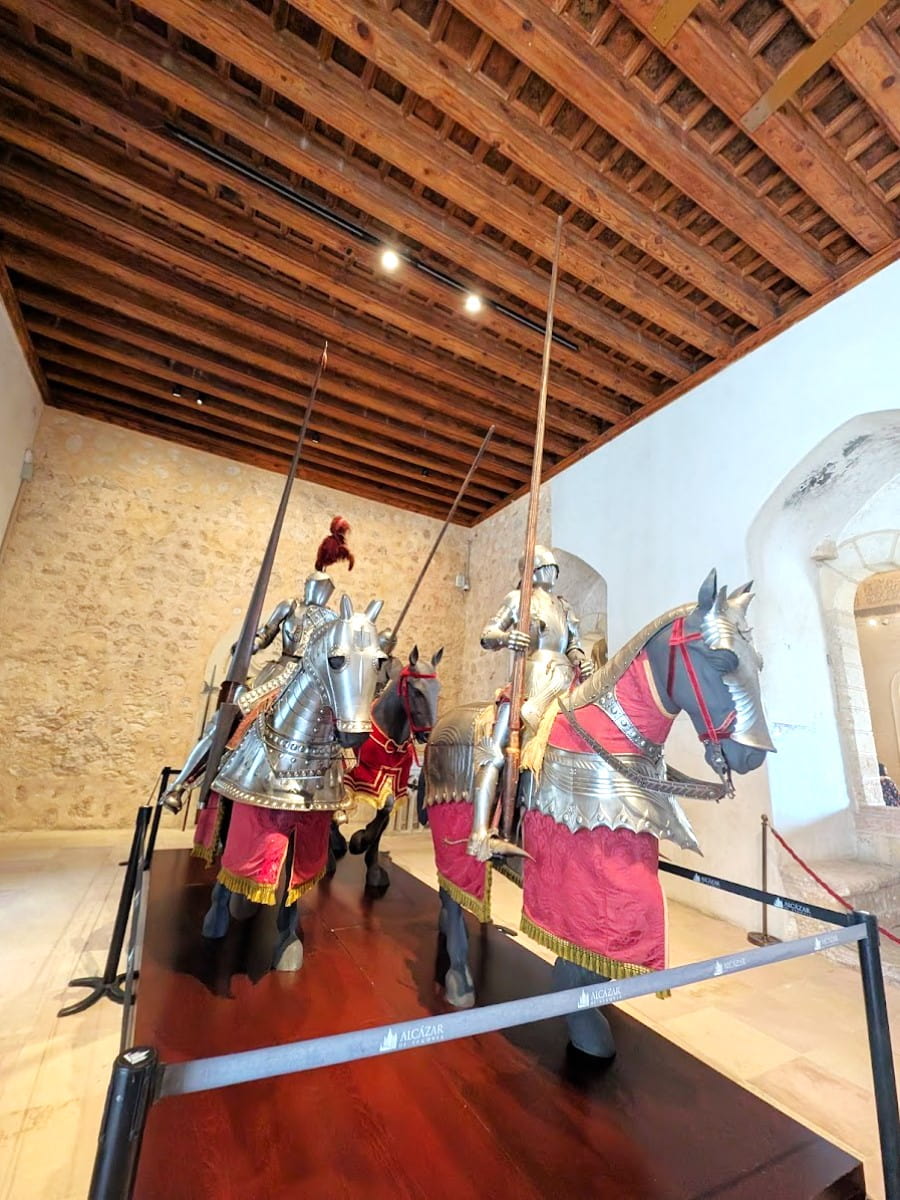 Inside of Alcázar, Segovia