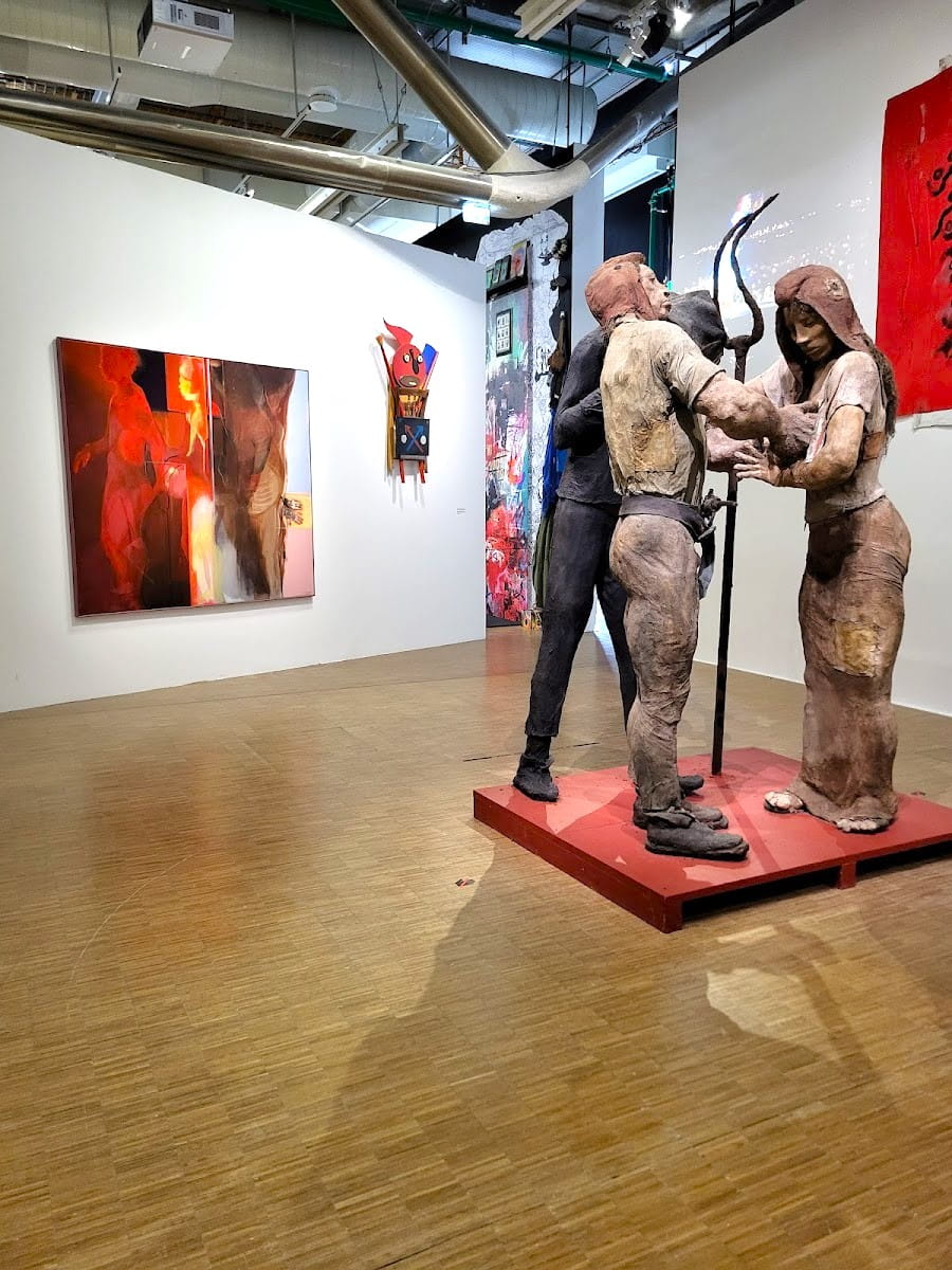 Inside of Centre Pompidou, Le Marais