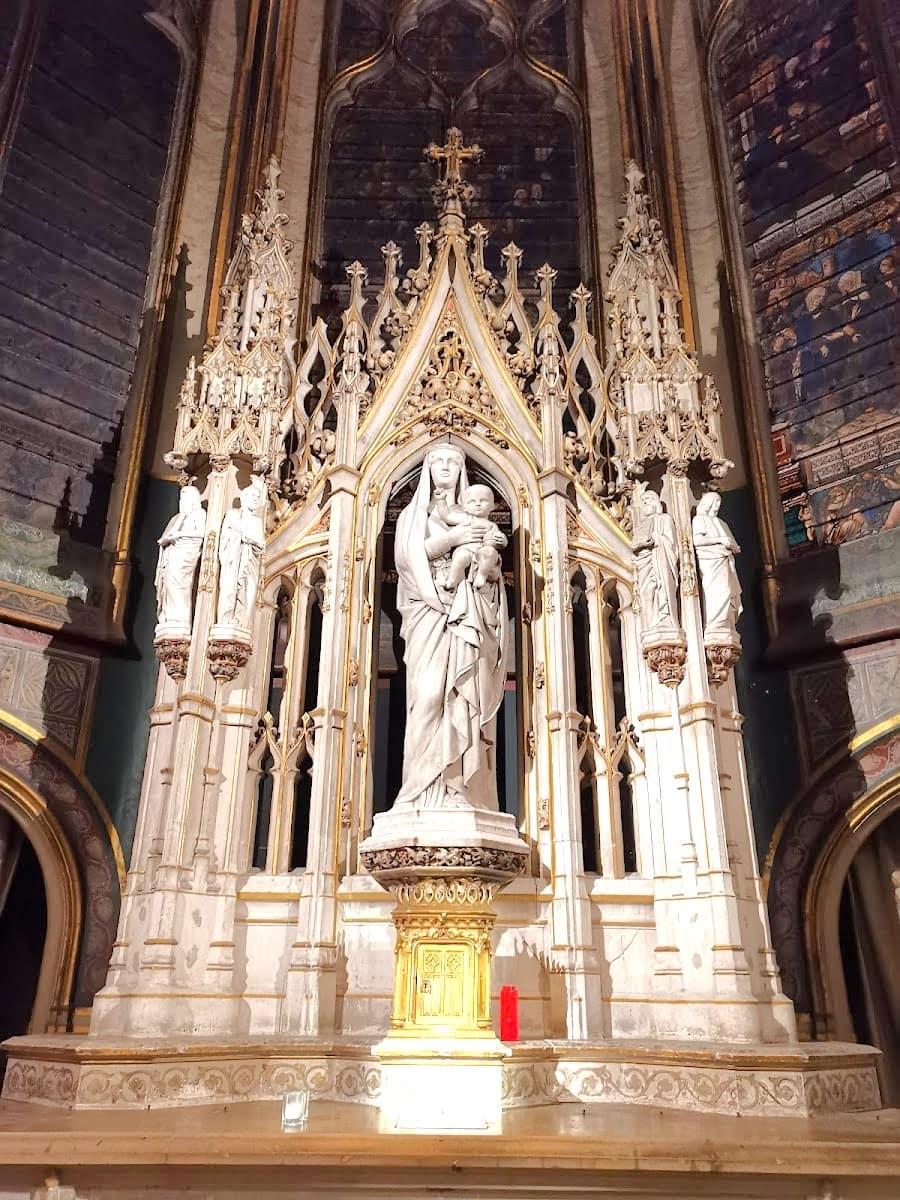 Inside of Church of Saint-Gervais, Le Marais