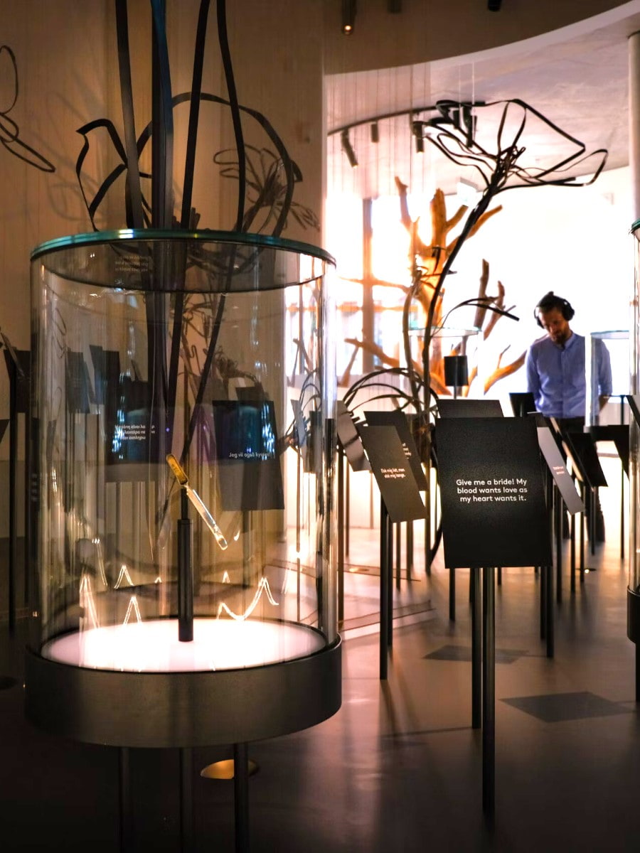 Inside of Hans Christian Andersen Museum, Odense