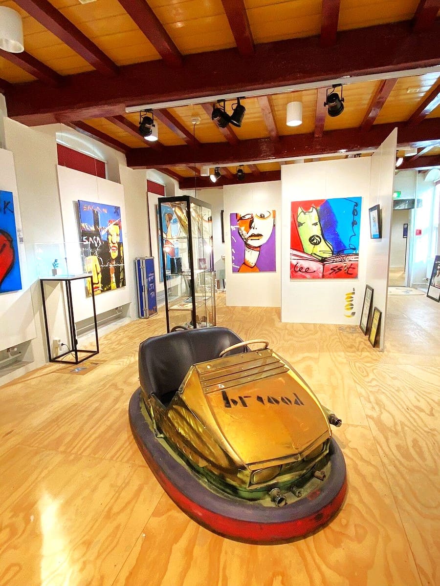 Inside of Herman Brood Museum, Zwolle
