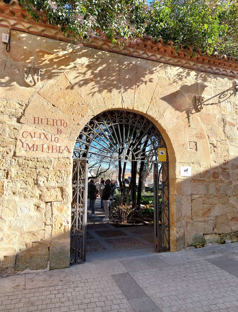Huerto de Calixto, Salamanca