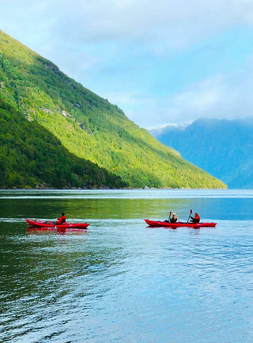 Kayaking Route, Olden