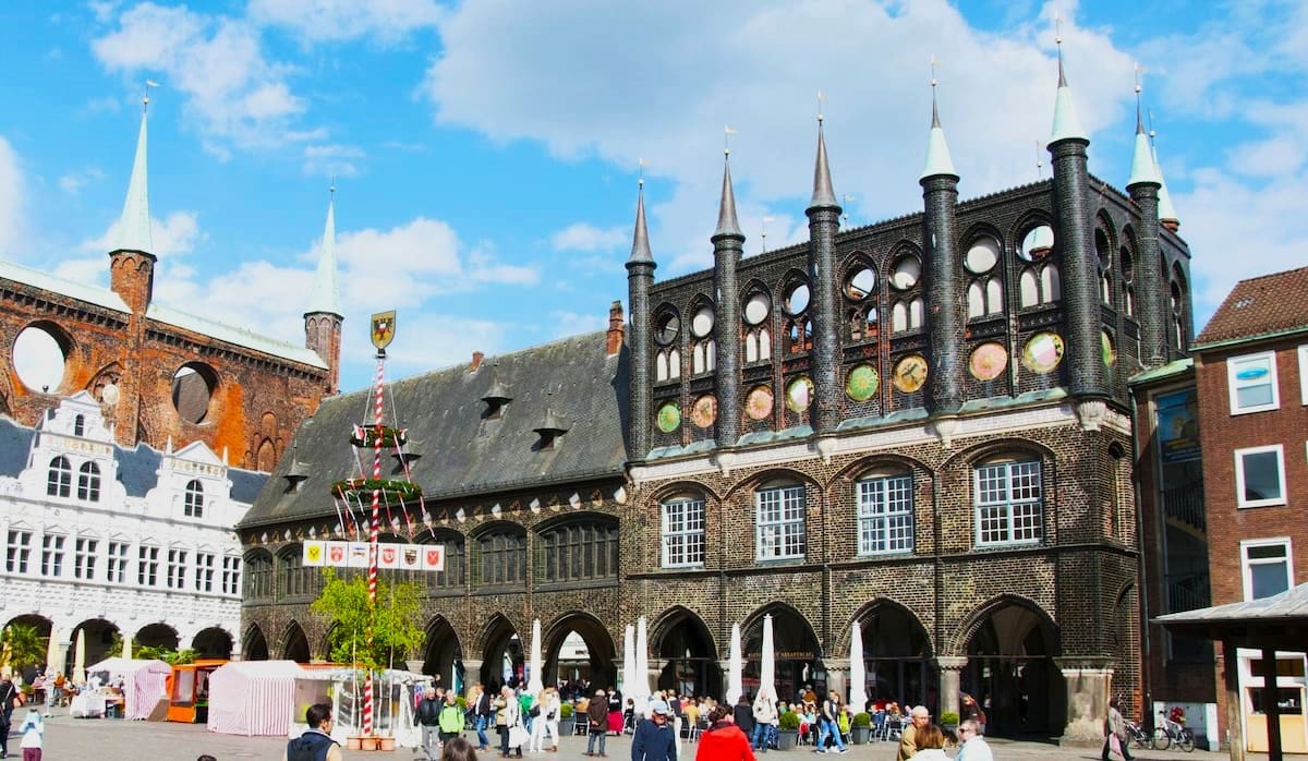 Lübeck Town Hall Rathaus