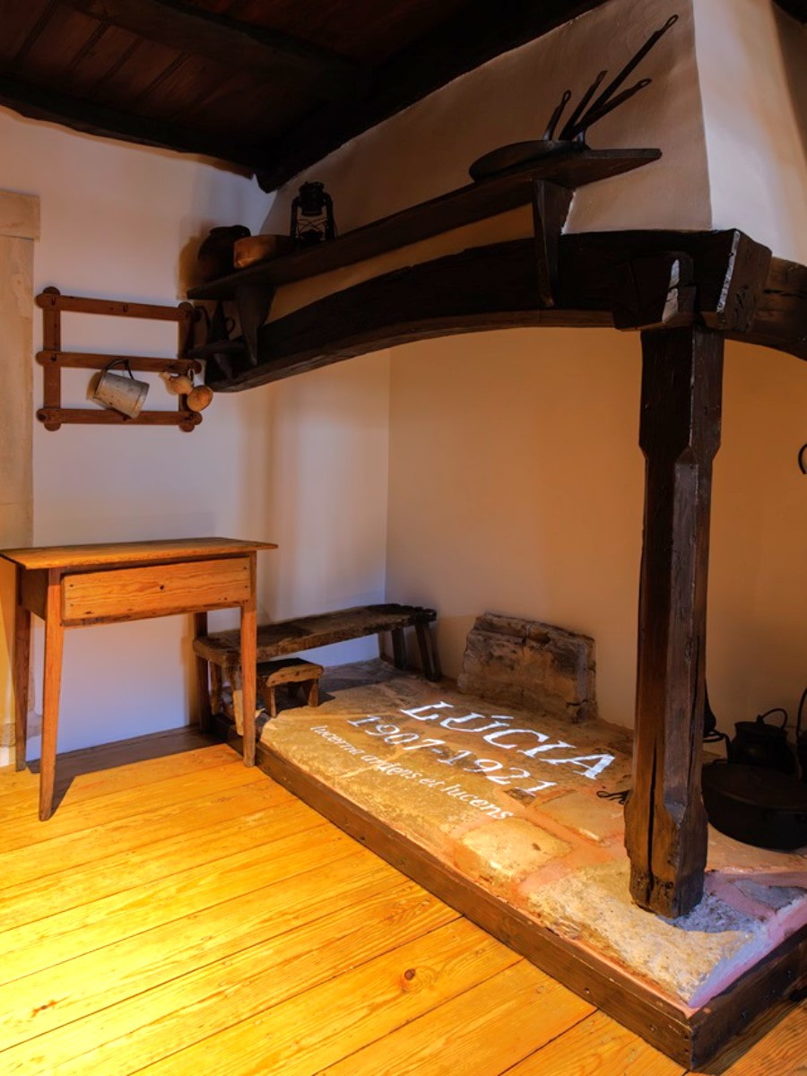 Inside of Francisco and Jacinta’s House