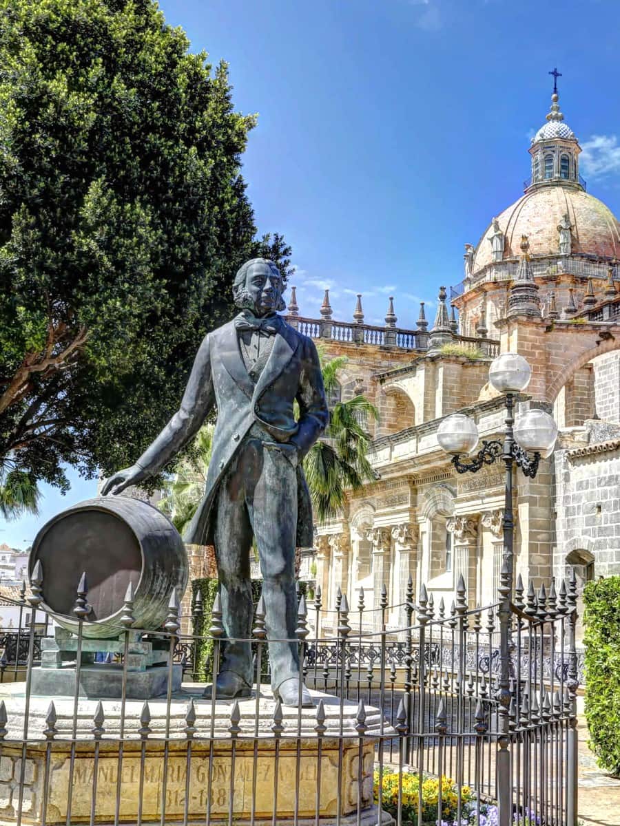 Manuel Maria Gonzalez Statue, Jerez de la Frontera
