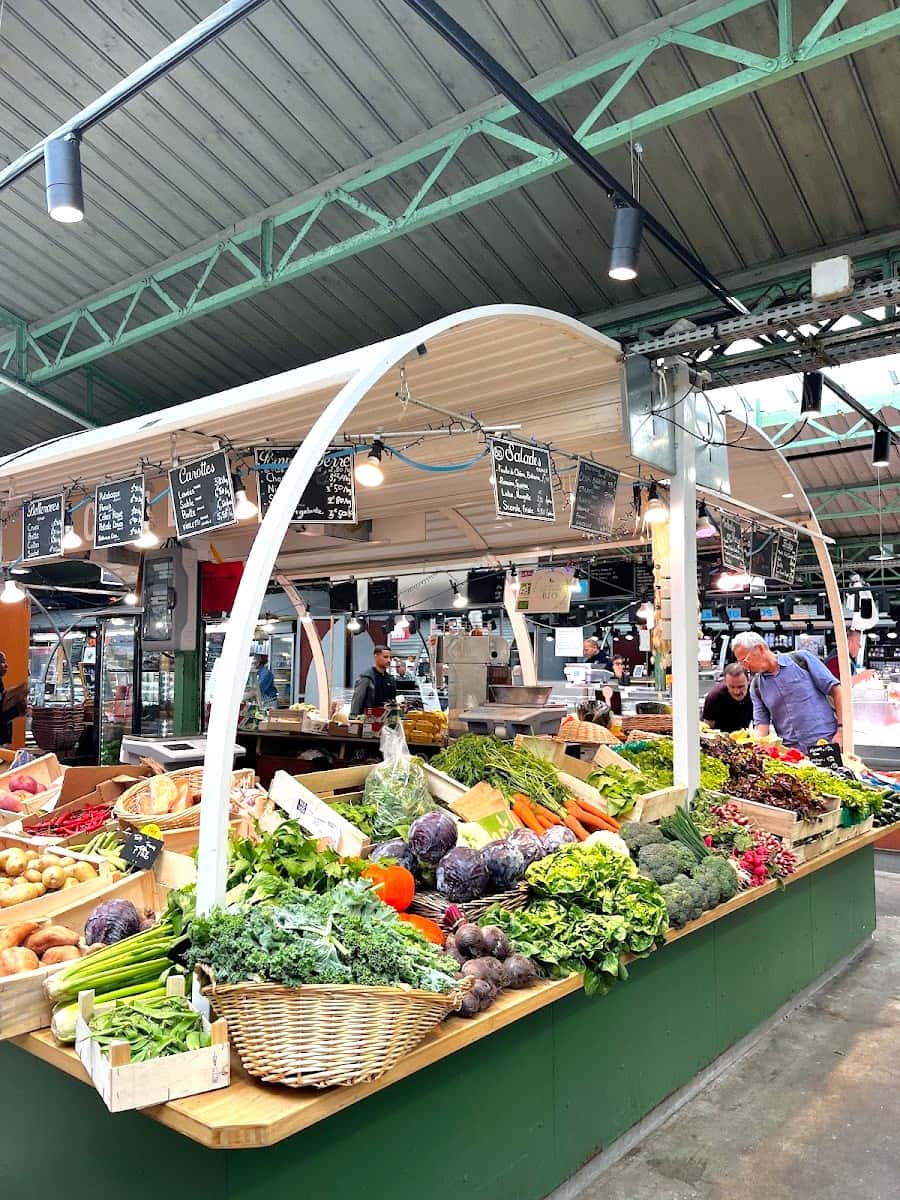 Marché des Enfants Rouges, Le Marais