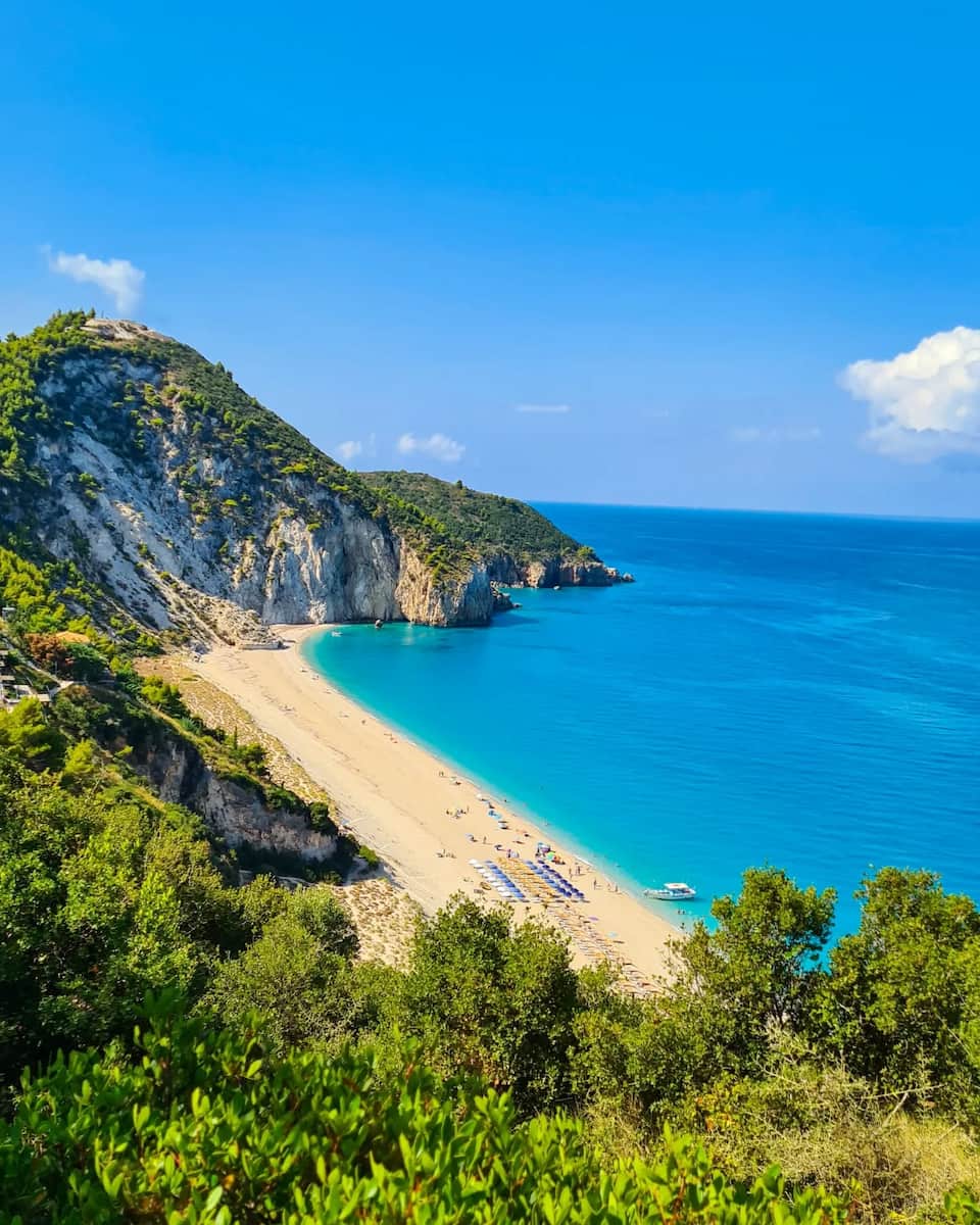 Milos Beach, Lefkada