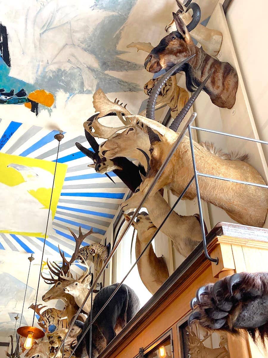 Inside of Museum of Hunting and Nature, Le Marais
