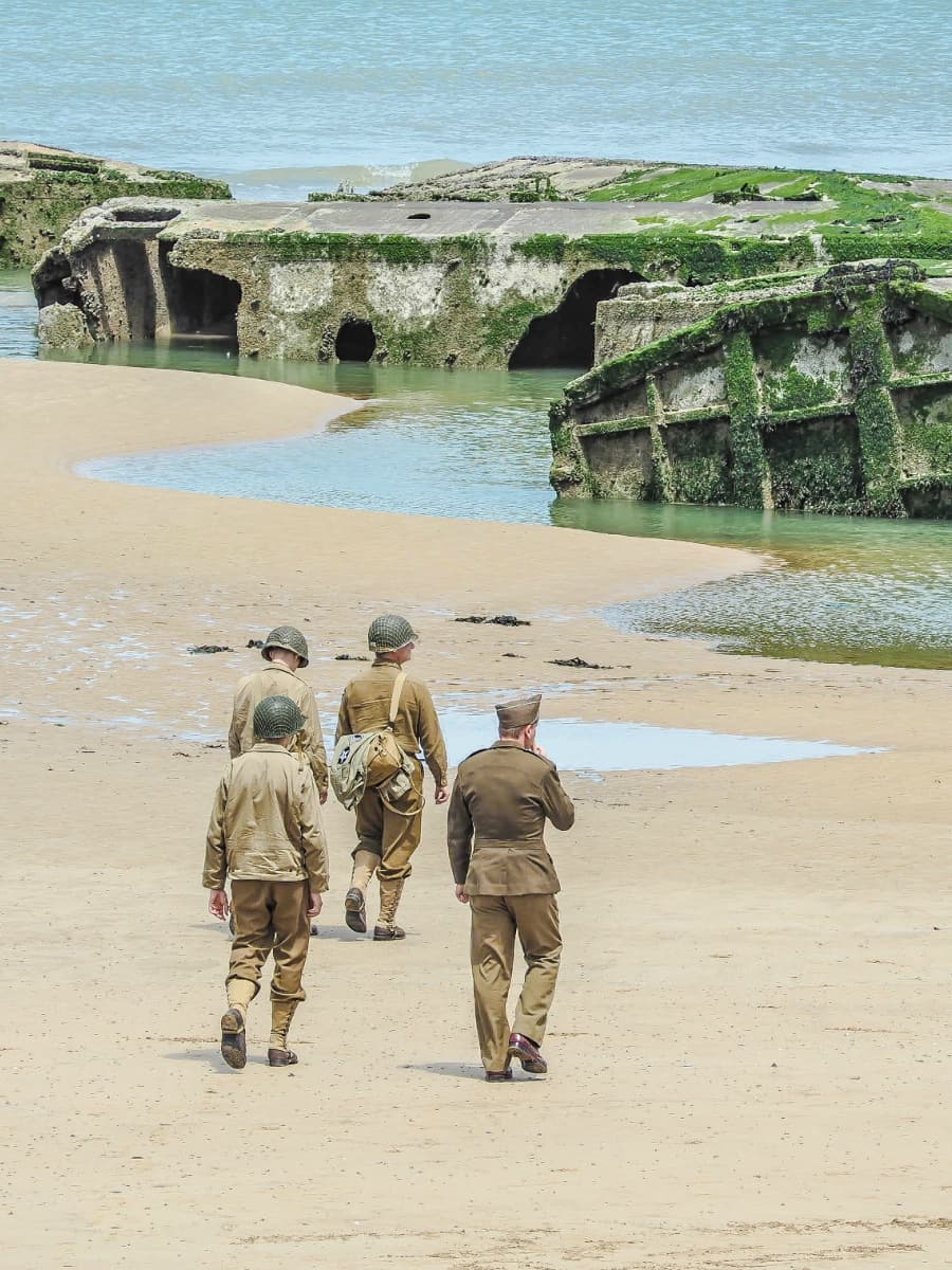 Normandy D-Day Beaches, France