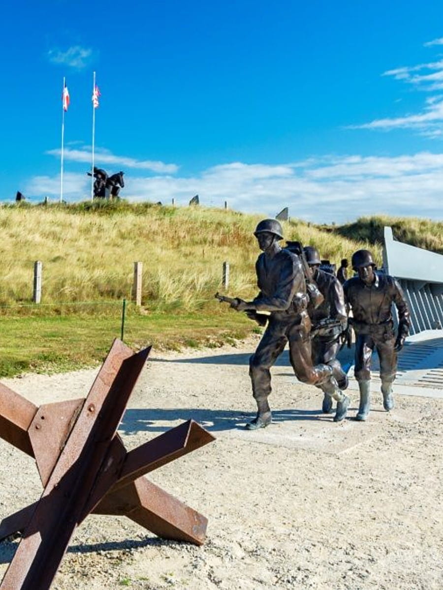Normandy D-Day Beaches, France