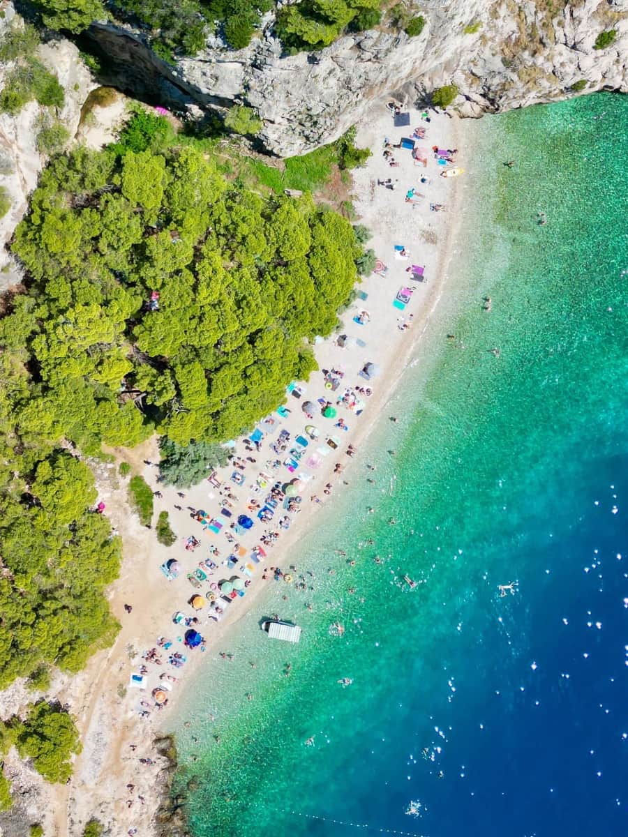Nugal Beach, Makarska