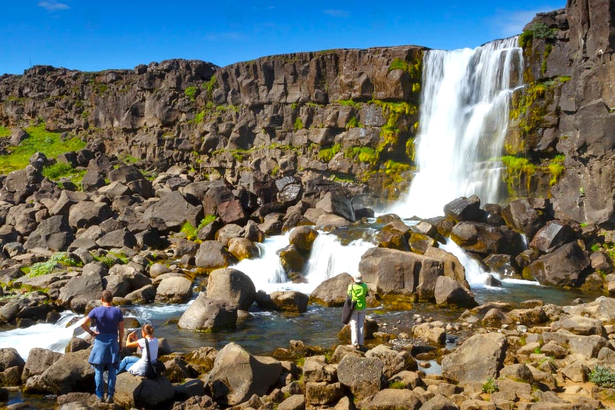 Öxarárfoss, Golden Circle