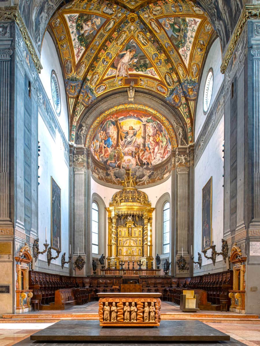 Inside of Parma Cathedral, Parma