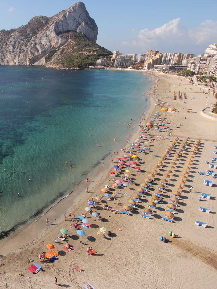 Playa de la Fossa Beach, Calpe