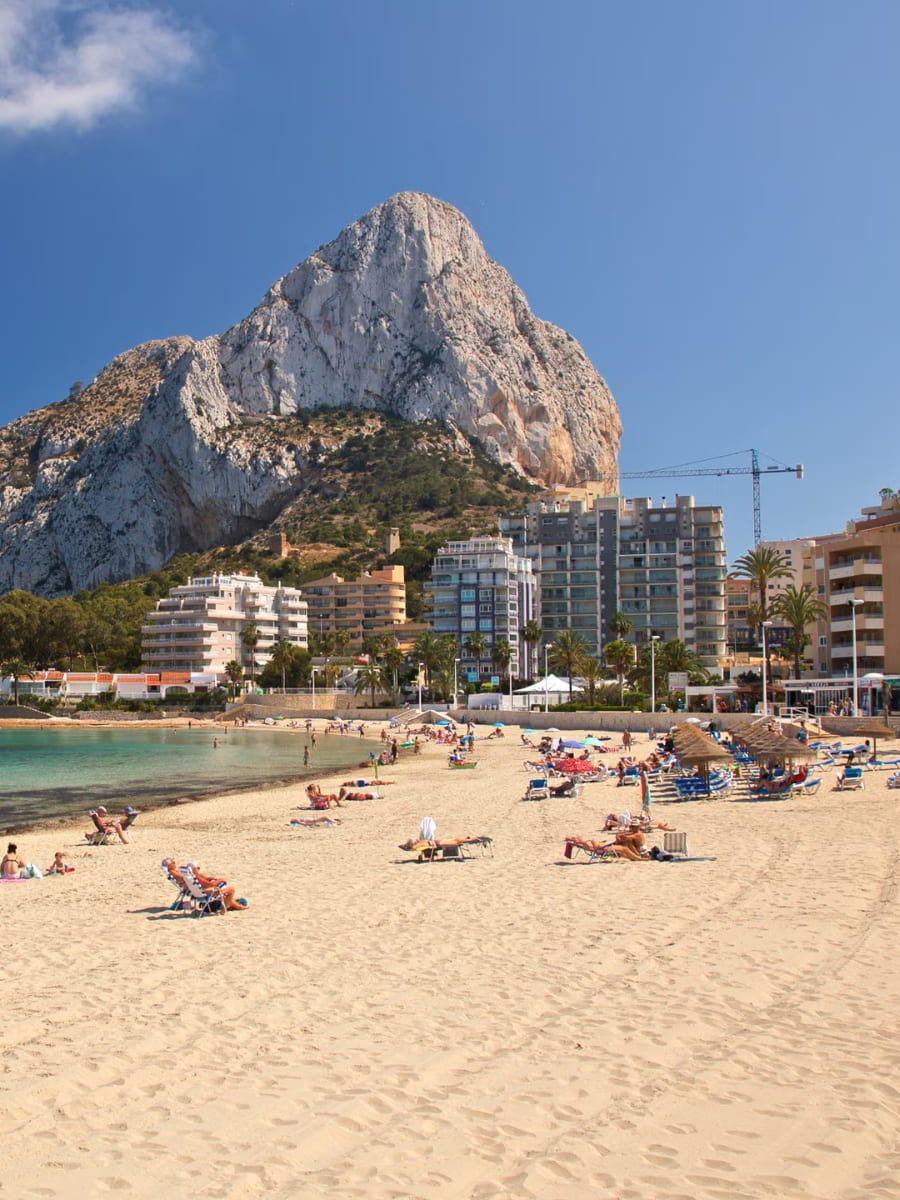 Playa de la Fossa Beach, Calpe