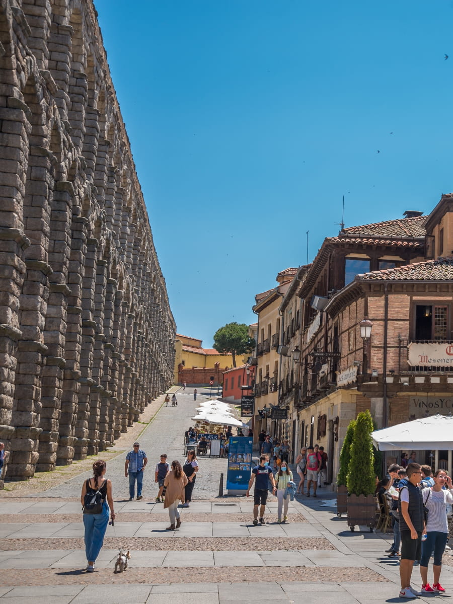 Plaza del Azoguejo Segovia