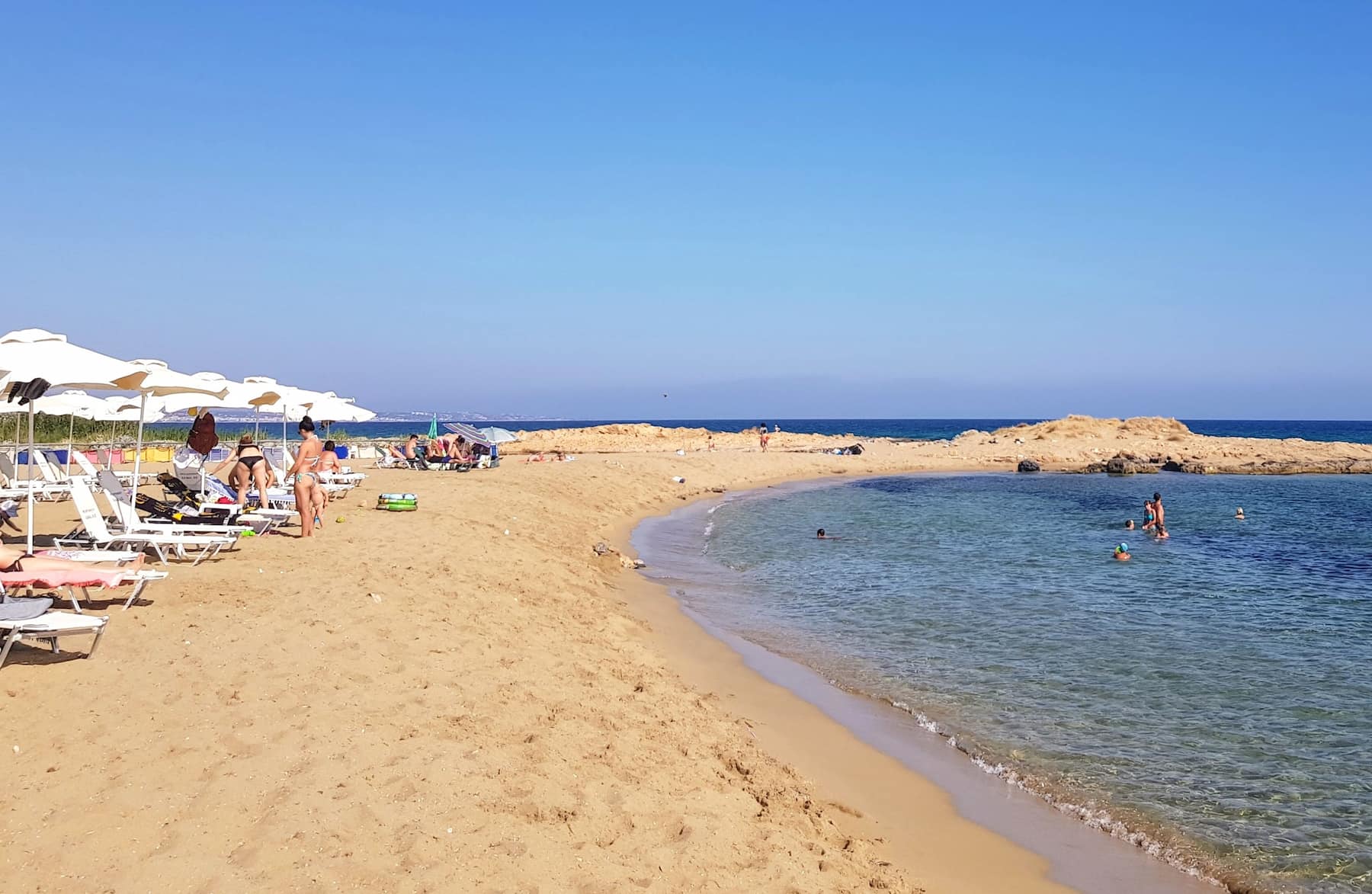 Potamos Beach, Malia