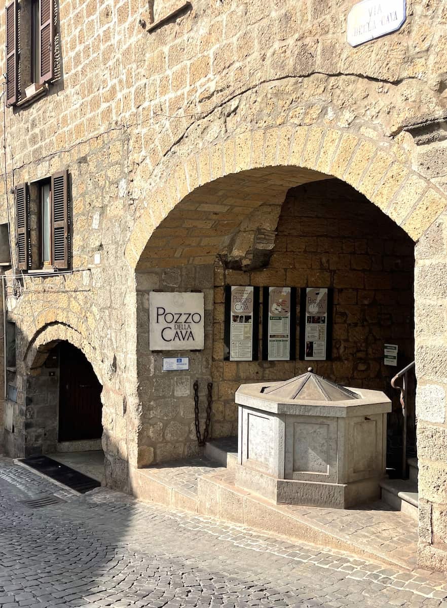 Pozzo della Cava, Orviento