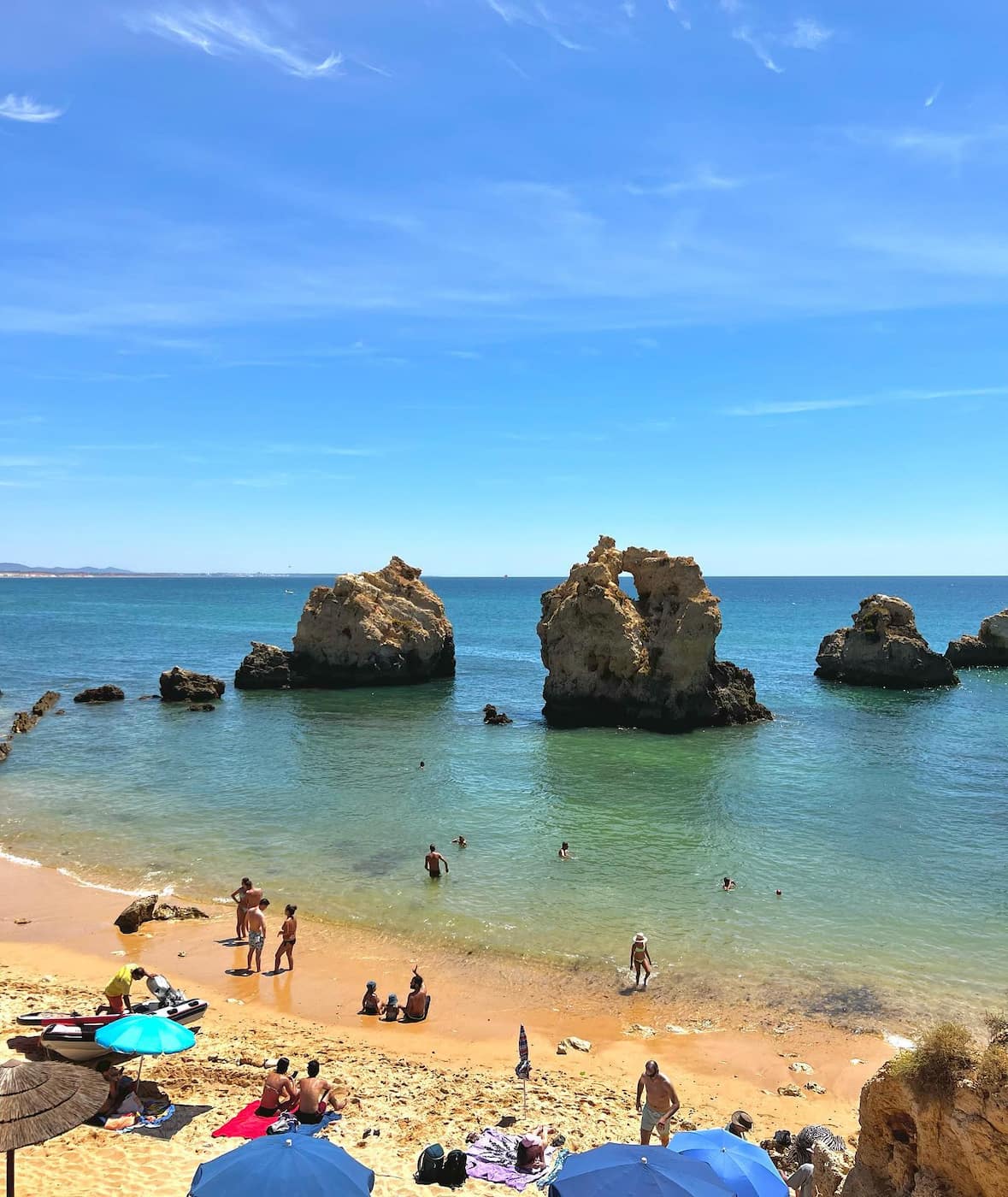 Praia dos Três Irmãos, Portimao