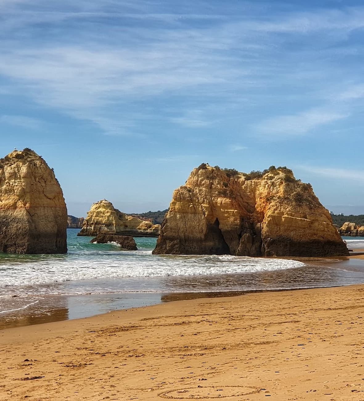 Praia dos Três Irmãos, Portimao