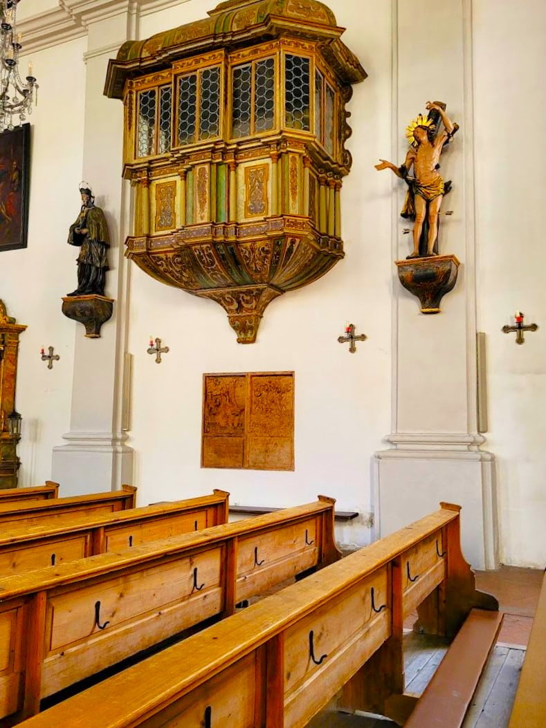 Inside of Schloss Berchtesgaden, Berchtesgaden