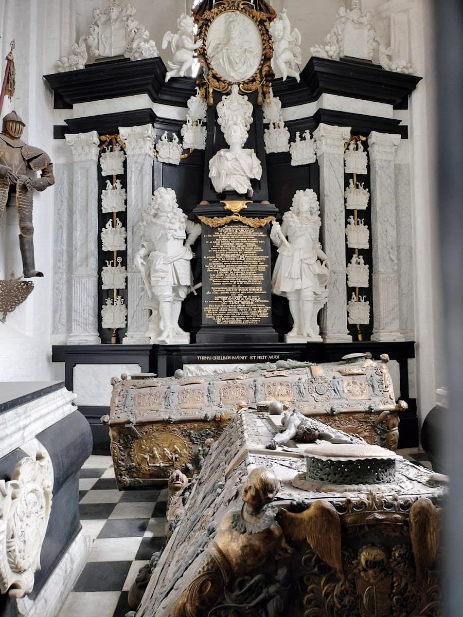 Inside of St. Knud's Cathedral Odense