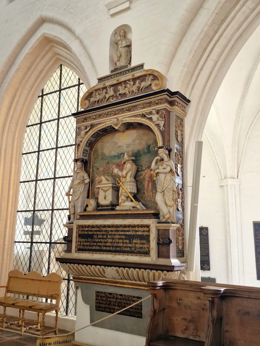 Inside of St. Knud's Cathedral Odense