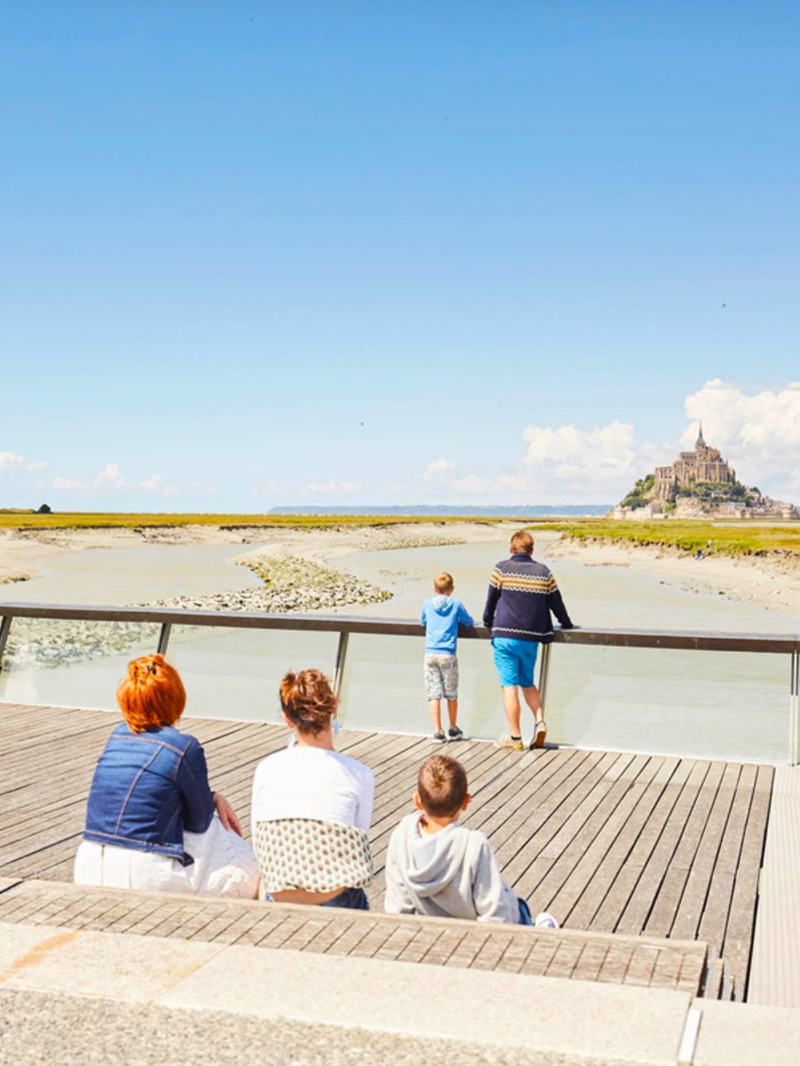 The Mont-Saint-Michel dam