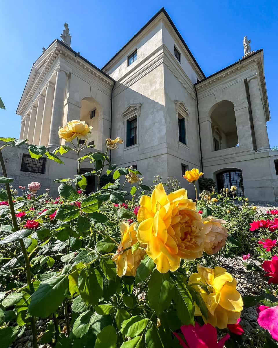 Villa La Rotonda in Spring