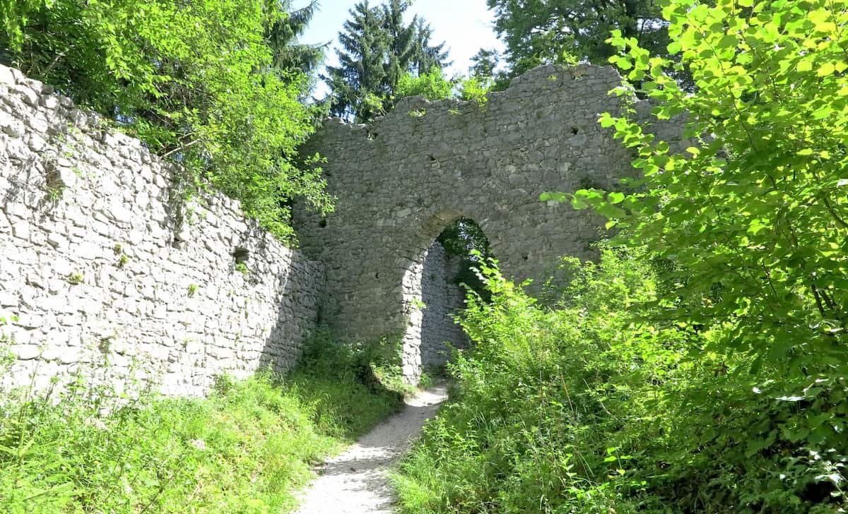 Werdenfels Castle Ruins Garmisch Partenkirchen